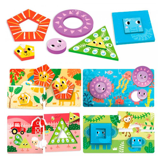 Пазли - Розвиваючий пазл Headu Малюки та сім'ї (MU54358)#2