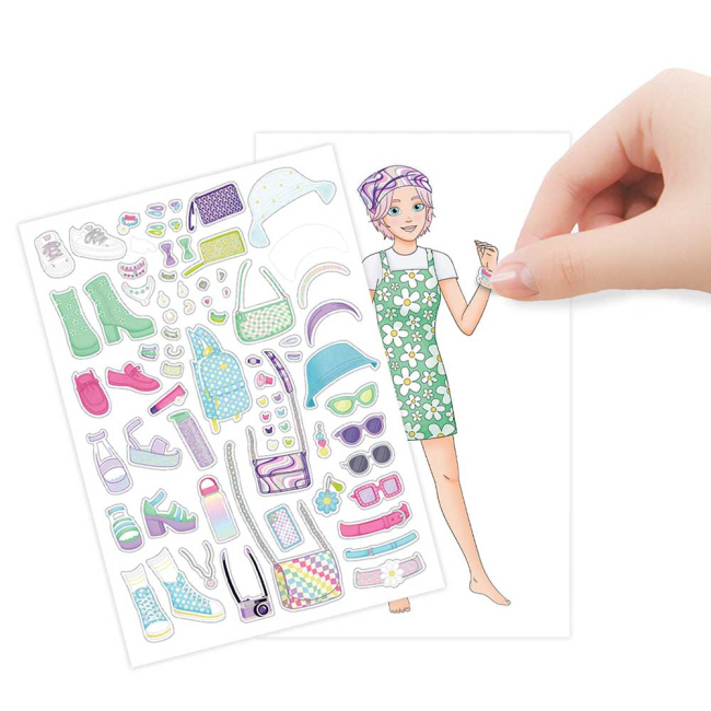 Наборы для творчества - Игровой набор Make it Real для создания модных коллекций со световым планшетом (MR3503)#5