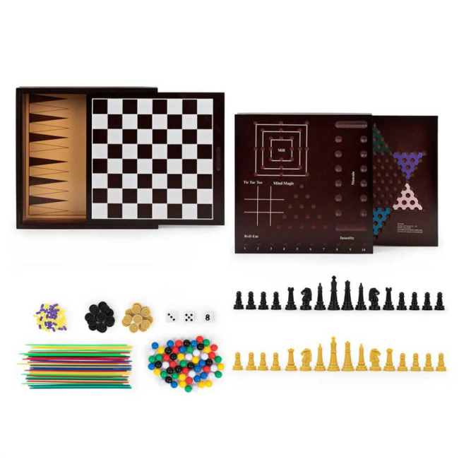 Настольные игры - Игровой набор Spin Master 10 классических игр (SM98376/6065366)#2