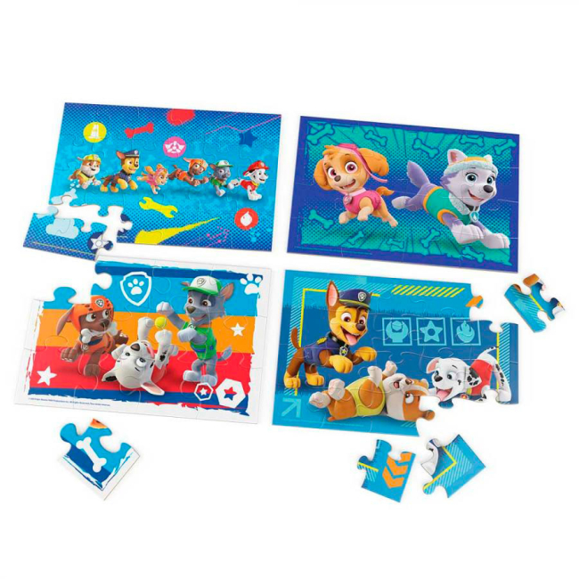 Пазли - Пазл дерев'яний Spin Master Paw Patrol 4 в 1 (SM98490/6066803)#2
