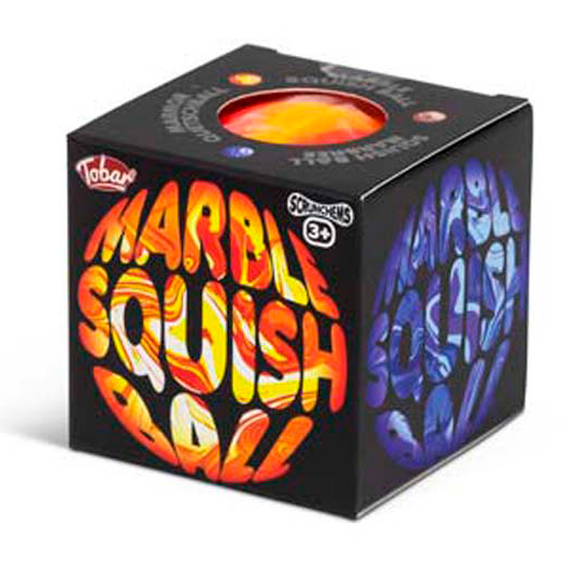 Антистрес іграшки - ​М'ячик-антистрес Tobar Скранчемс мармуровий в асортименті (38598)#3