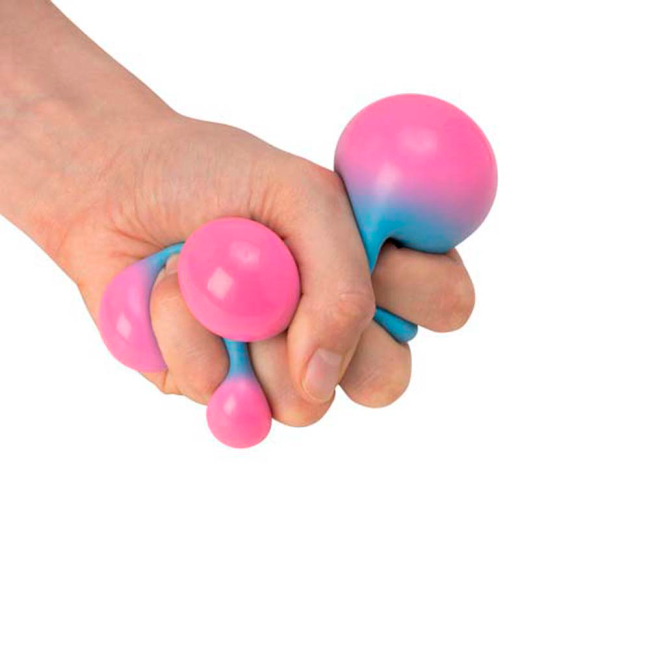 Антистрес іграшки - М'ячик-антистрес Tobar Скранчемс хамелеон блакитний (38429/1)#2