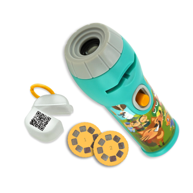 Ночники, проекторы - Аудиосказка с проектором Ambo Funtamin Лисенок и виноград (AF6339FG)#2