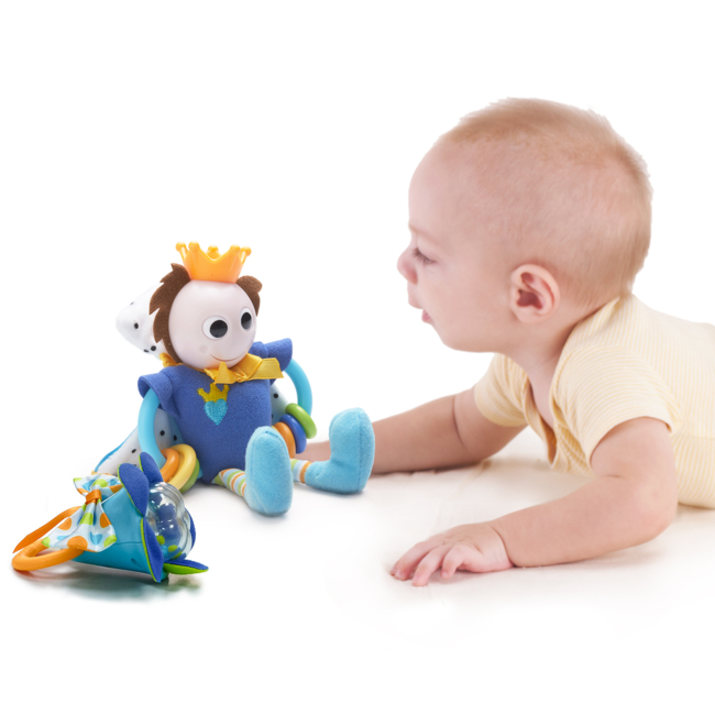 Брязкальця, прорізувачі - ​Ігровий набір Yookidoo Принц 2 в 1 (40117-2)#4