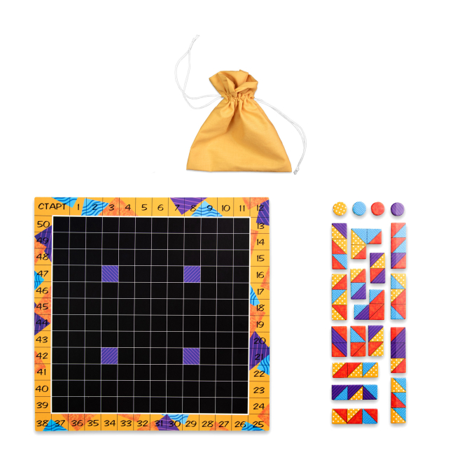 Настільні ігри - Настільна гра Strateg Тетраріум (30332)#2