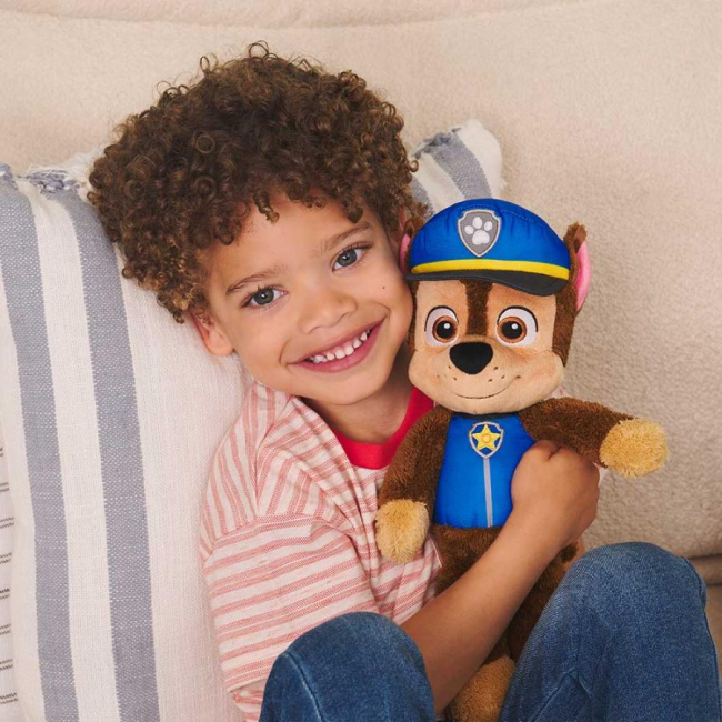 Мягкие животные - Мягкая игрушка Paw Patrol Щенок Твой лучший друг Гонщик 33 см (SM84240/0559)#4