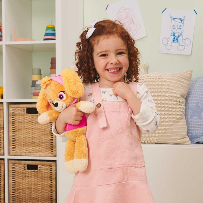 Мягкие животные - Мягкая игрушка Paw Patrol Цуценя Твой лучший друг Скай 33 см (SM84240/0481)#4