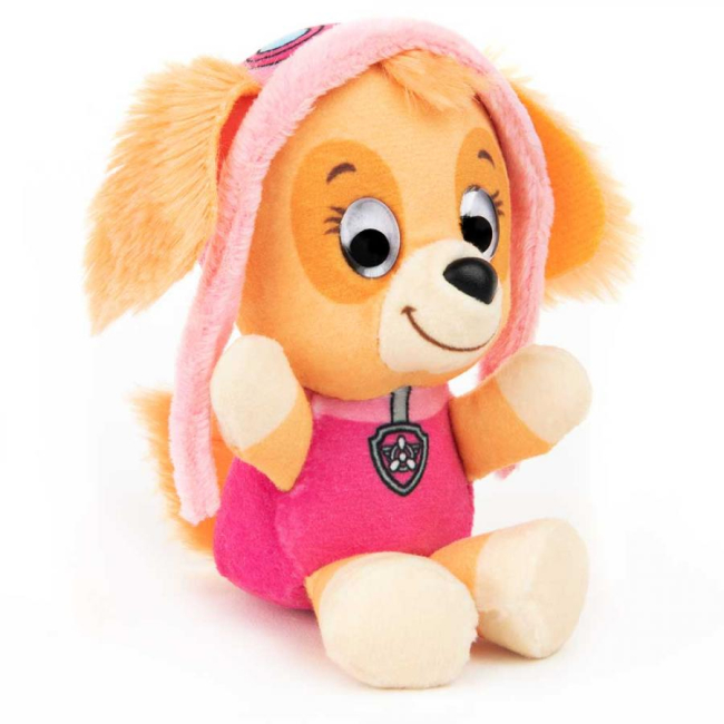 М'які тварини - ​М'яка іграшка Paw Patrol Цуценя Скай 8 см (SM84240/8896)#3