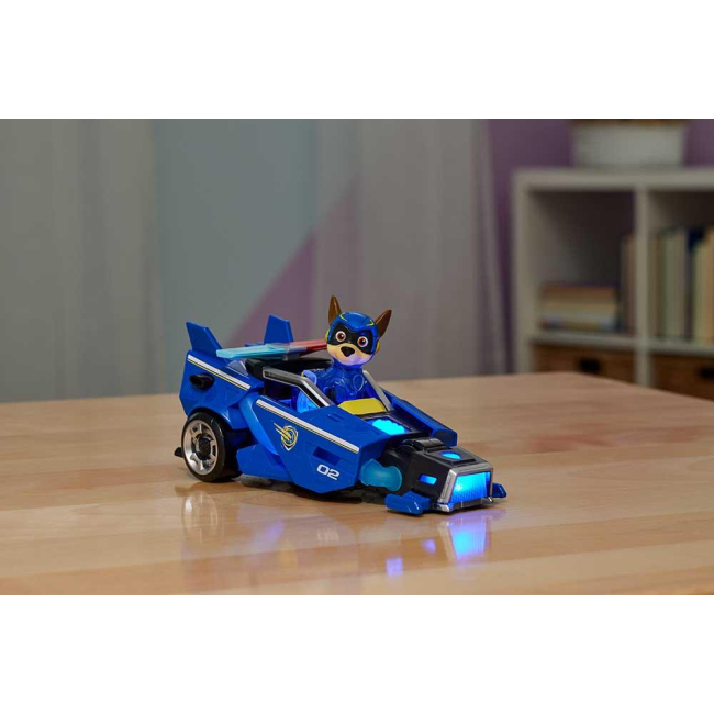 Фигурки персонажей - Большой спасательный автомобиль Paw Patrol Большие грузовики с водителем Гонщик (SM17776/4966)#7