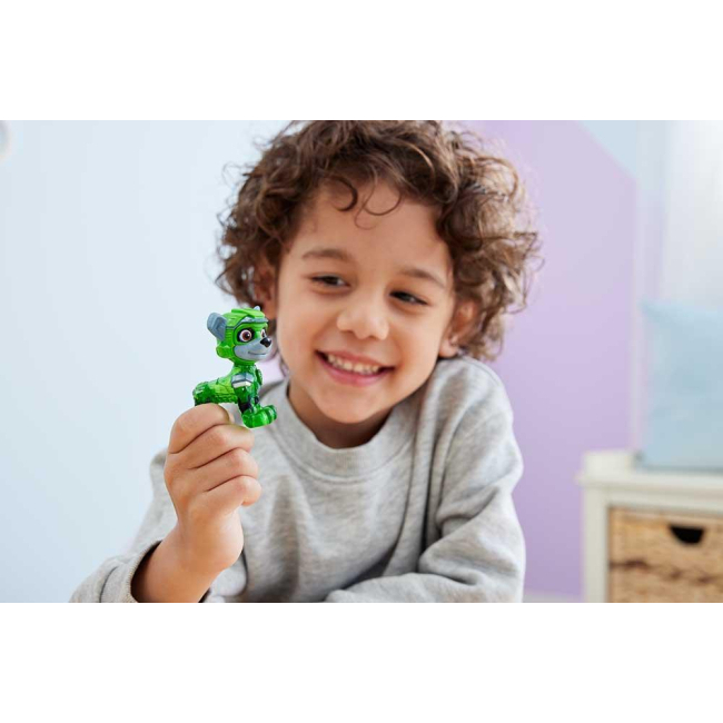 Фигурки персонажей - Большой спасательный автомобиль Paw Patrol Большие грузовики с водителем Рокки (SM17776/5000)#8