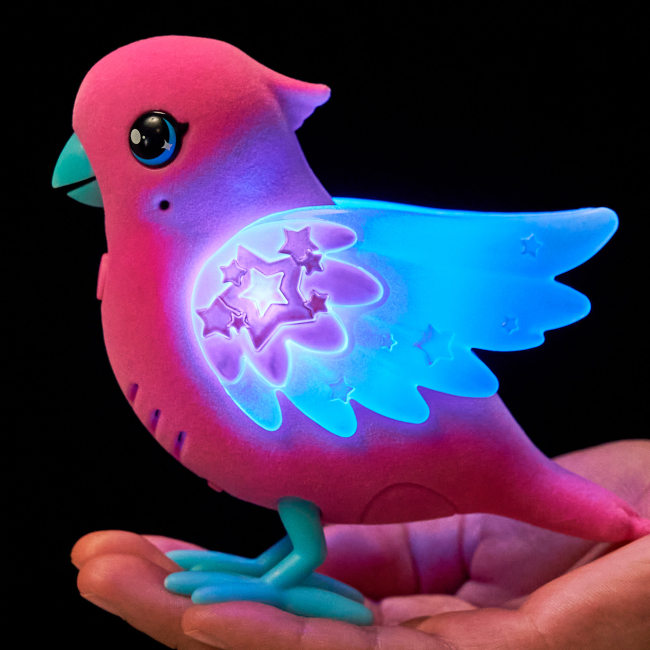 Фигурки животных - Интерактивная фигурка Little Live Pets Говорящая птичка Скайлер (26402)#5