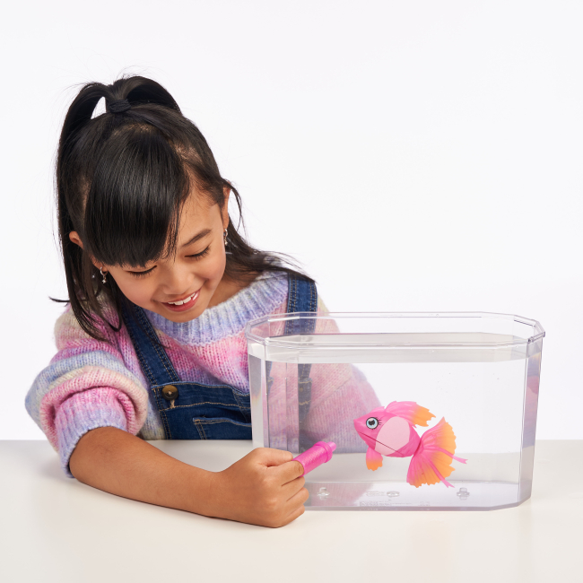 Фігурки тварин - Інтерактивна рибка Little Live Pets S4 Марина-балерина (26406)#5