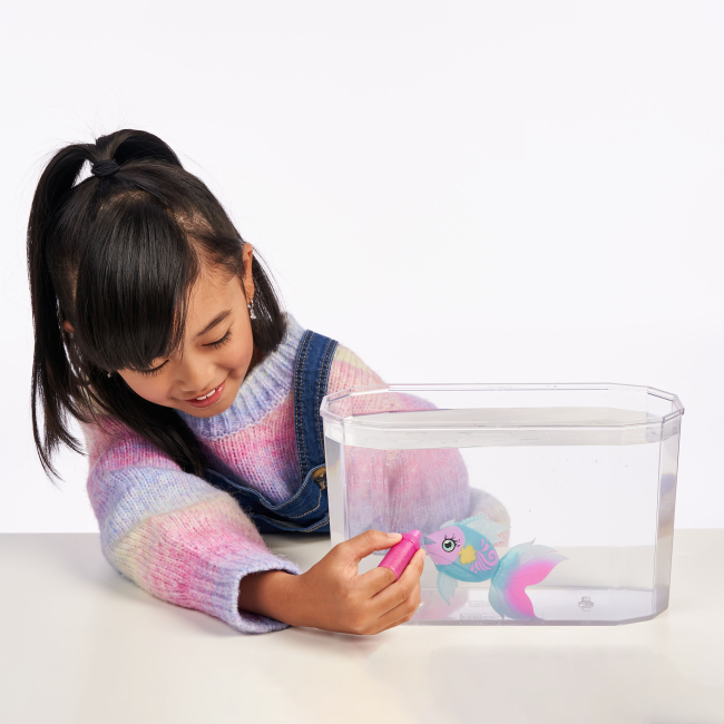 Фігурки тварин - Інтерактивна рибка Little Live Pets S4 Перлетта (26407)#5