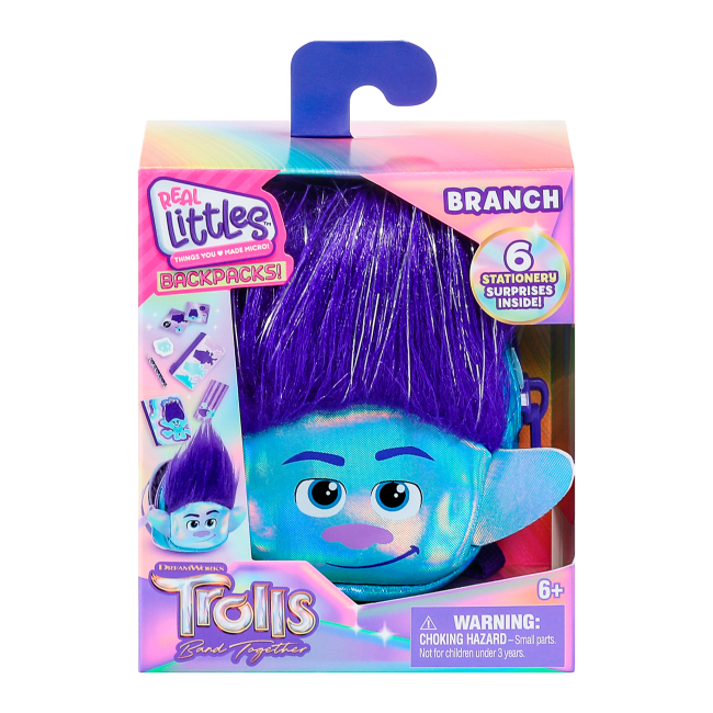 Брелоки - Набір-сюрприз ​Moose Real littles S1 Trolls BP (25426)#4