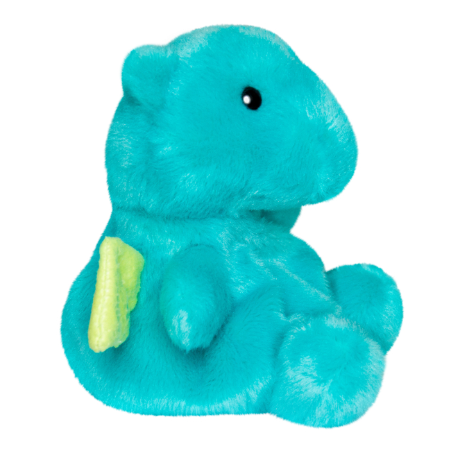 Персонажі мультфільмів - М'яка іграшка ​Aurora Palm pals Дракон бірюзовий 15 см (220688C)#3