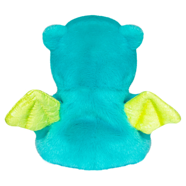 Персонажі мультфільмів - М'яка іграшка ​Aurora Palm pals Дракон бірюзовий 15 см (220688C)#4