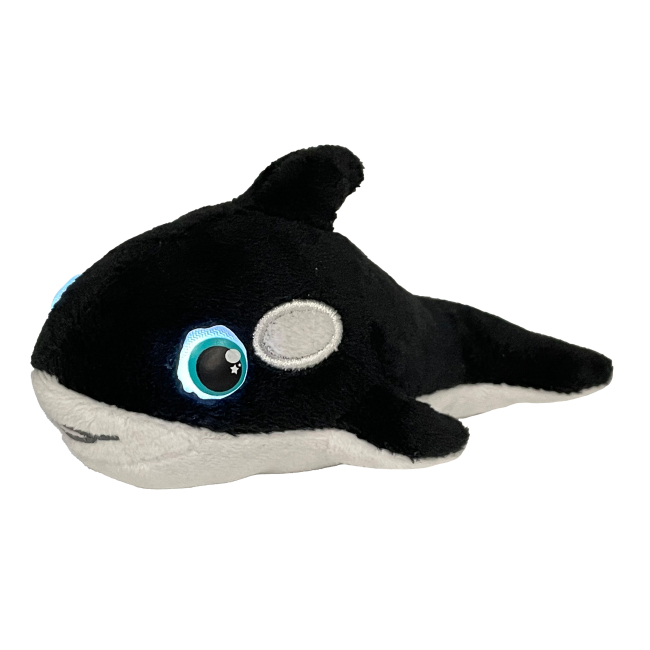 Мягкие животные - Мягкая игрушка Night buddies Малыш косатка 13 см (1002-BB-5024)#4