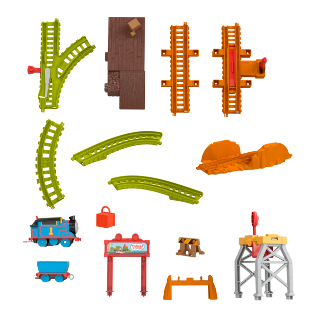 Железные дороги и поезда - Игровой набор Thomas and Friends Motorized Незабываемые приключения на острове Tomas Wobble trak (HGY78/HPN56)#3