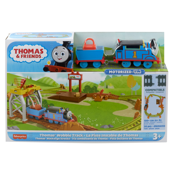 Железные дороги и поезда - Игровой набор Thomas and Friends Motorized Незабываемые приключения на острове Tomas Wobble trak (HGY78/HPN56)#5