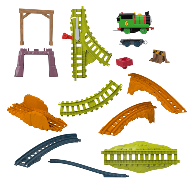 Залізниці та потяги - Ігровий набір Thomas and Friends Motorized Незабутні пригоди на острові Percy's Cargo run (HGY78/HPN58)#3