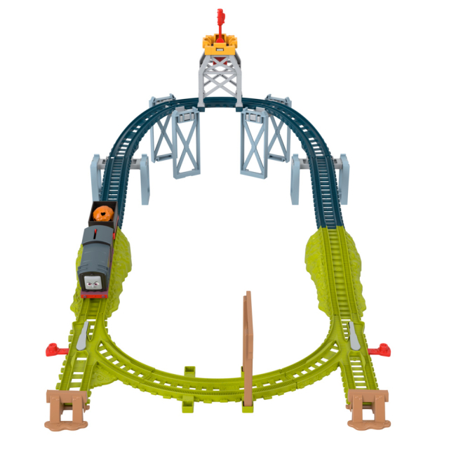 Железные дороги и поезда - Игровой набор Thomas and Friends Motorized Незабываемые приключения на острове Diesel's Cargo drop (HGY78/HPN59)#2