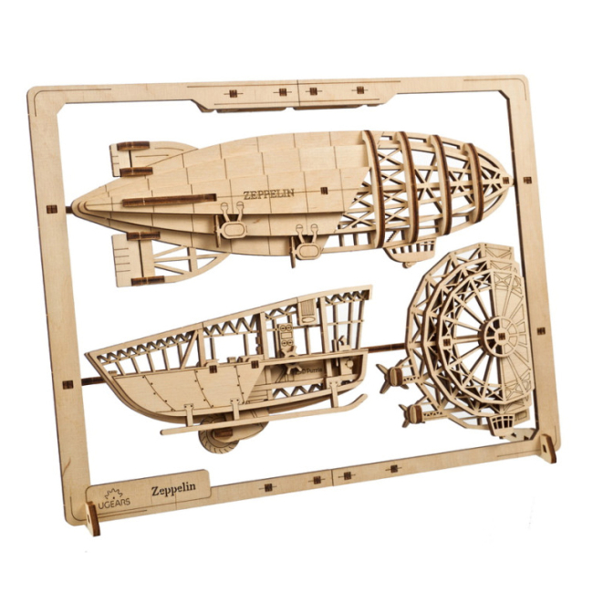 3D-пазли - Пазл Ukrainian Gears Цепелін (6337512)#2