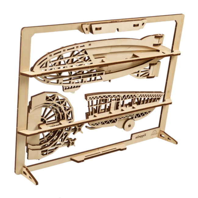 3D-пазли - Пазл Ukrainian Gears Цепелін (6337512)#3