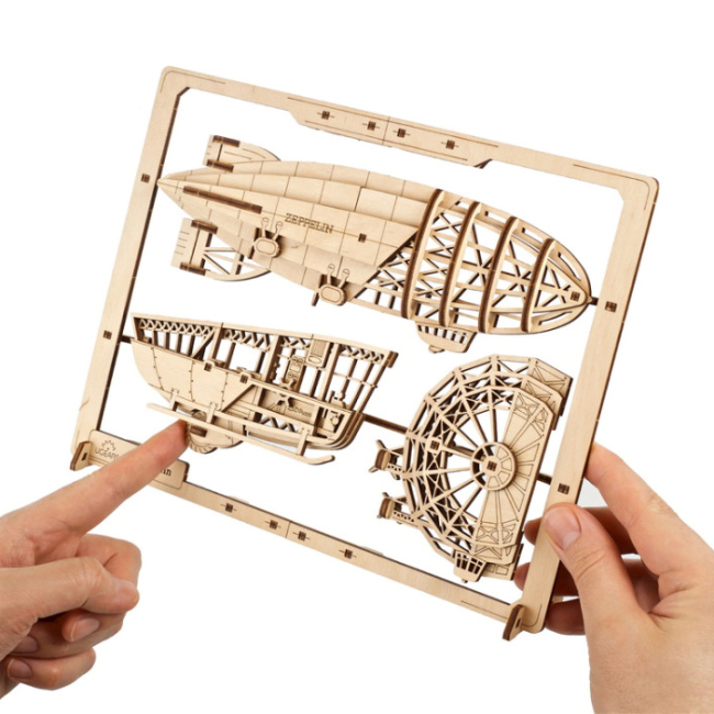 3D-пазли - Пазл Ukrainian Gears Цепелін (6337512)#4