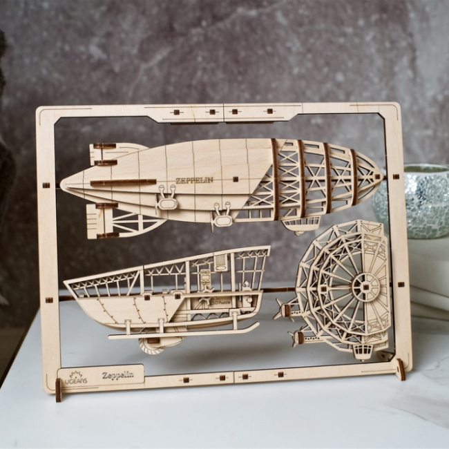 3D-пазли - Пазл Ukrainian Gears Цепелін (6337512)#6