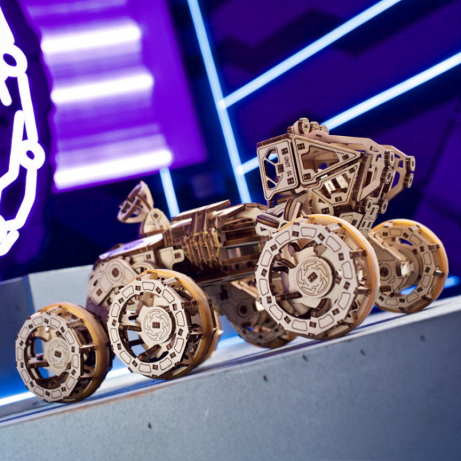 3D-пазли - Тривимірний пазл Ukrainian Gears Пілотований марсохід (6337514)#7