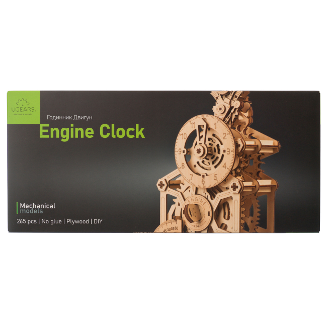 3D-пазлы - Трехмерный пазл Ukrainian Gears Часы двигатель (6337516)#5