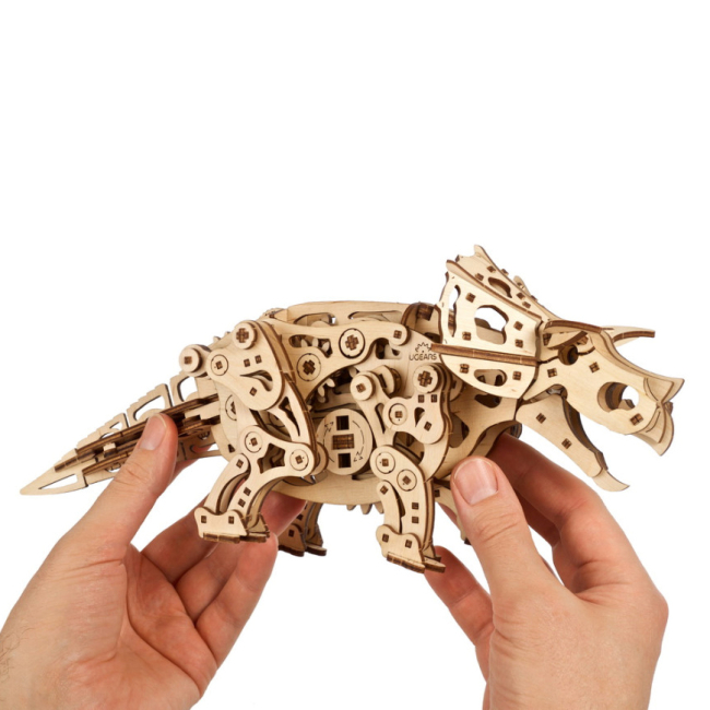 3D-пазлы - Трехмерный пазл Ukrainian Gears Трицератопс (6337517)#4