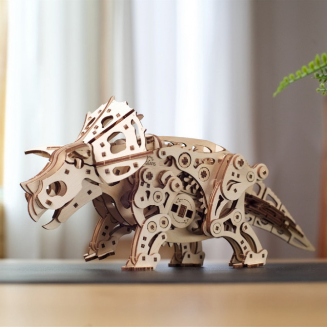 3D-пазлы - Трехмерный пазл Ukrainian Gears Трицератопс (6337517)#6