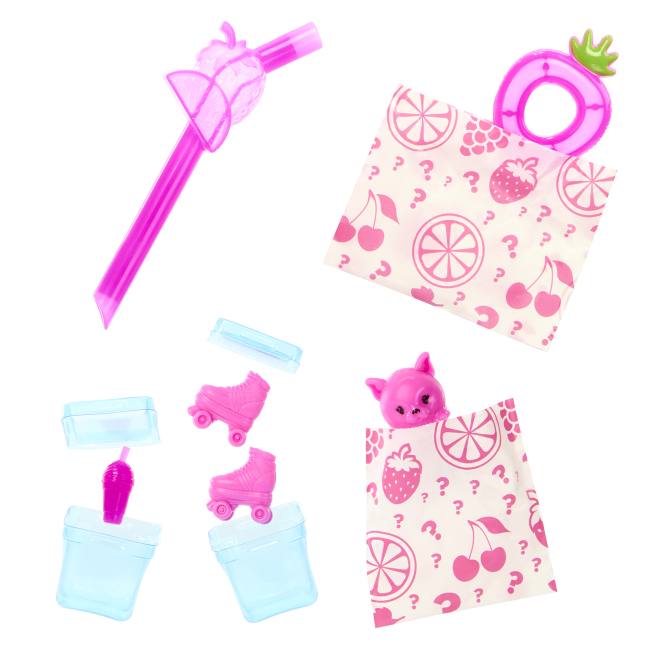 Ляльки - Лялька Barbie Pop Reveal Соковиті фрукти Полуничний лимонад (HNW41)#3