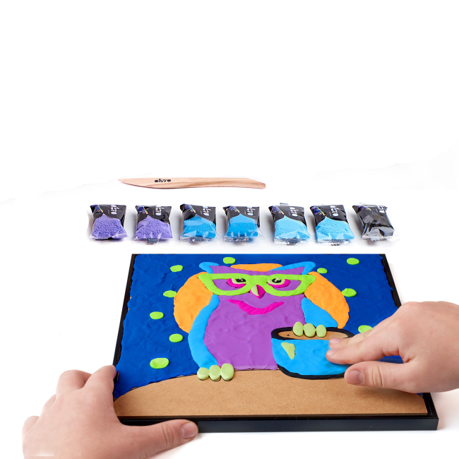 Наборы для лепки - Набор для творчества OKTO Сова (20003)#3