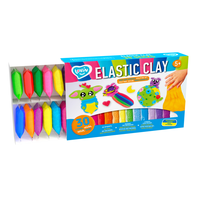 Наборы для лепки - Набор для лепки Lovin Elastic clay 30 sticks (70141)#2