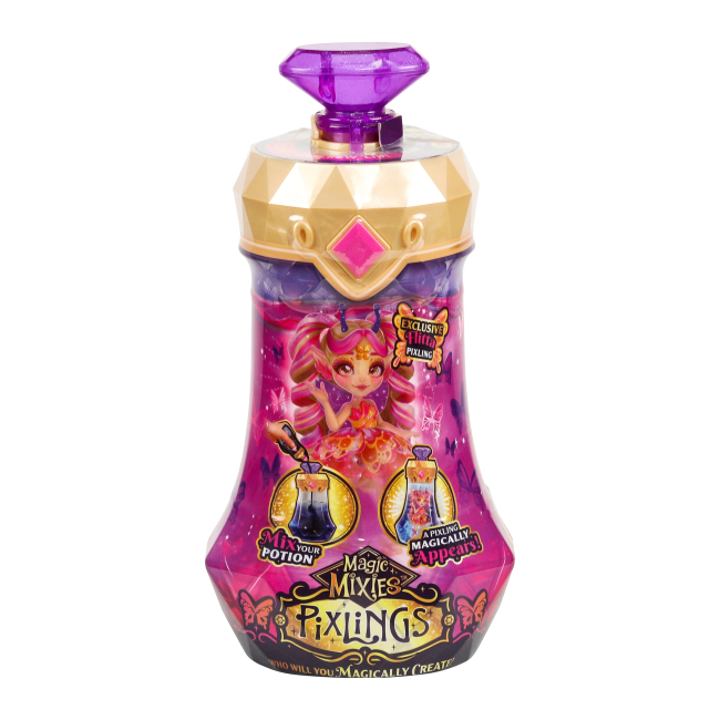 Куклы - Кукла-сюрприз Magic Mixies Пикслинг оранжевая (123167)#4