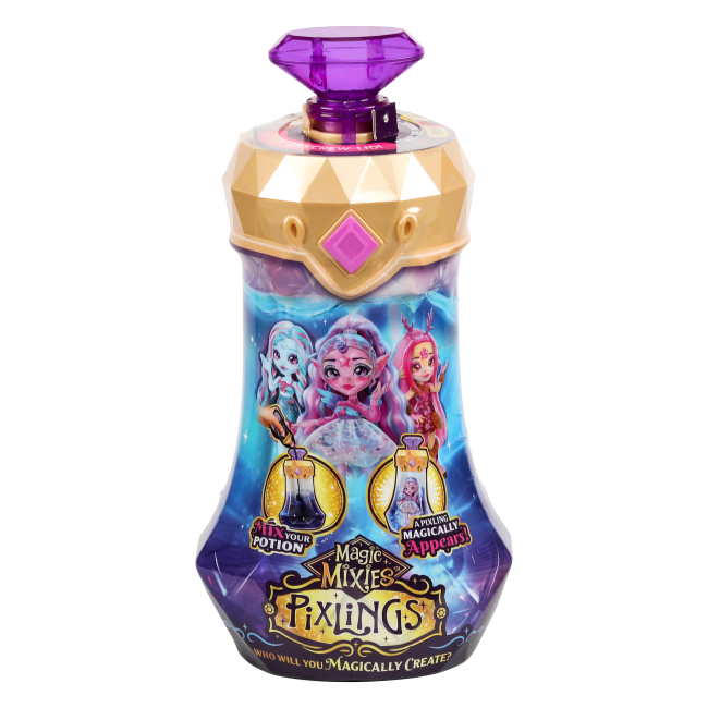 Куклы - Кукла-сюрприз Magic Mixies Пикслинг фиолетовая (123168)#4