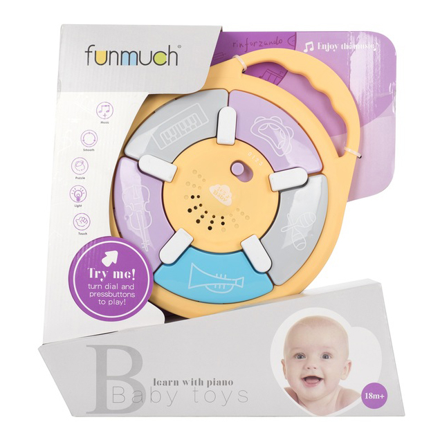 Развивающие игрушки - Музыкальная игрушка Funmuch Музыкальная панель (FM777-19)#2