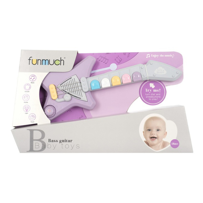 Развивающие игрушки - Музыкальная игрушка Funmuch Бас-гитара (FM777-2)#2