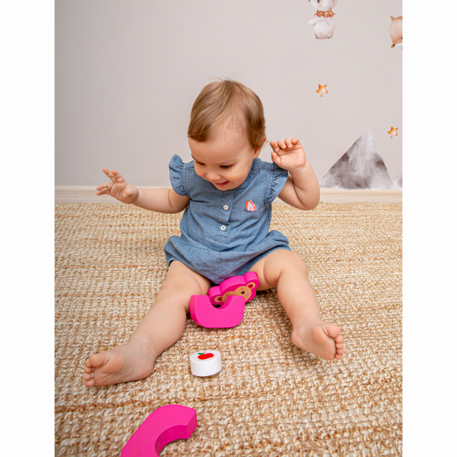 Развивающие игрушки - Деревянная игрушка Kids Hits Забавная обезьянка (KH20/002)#4