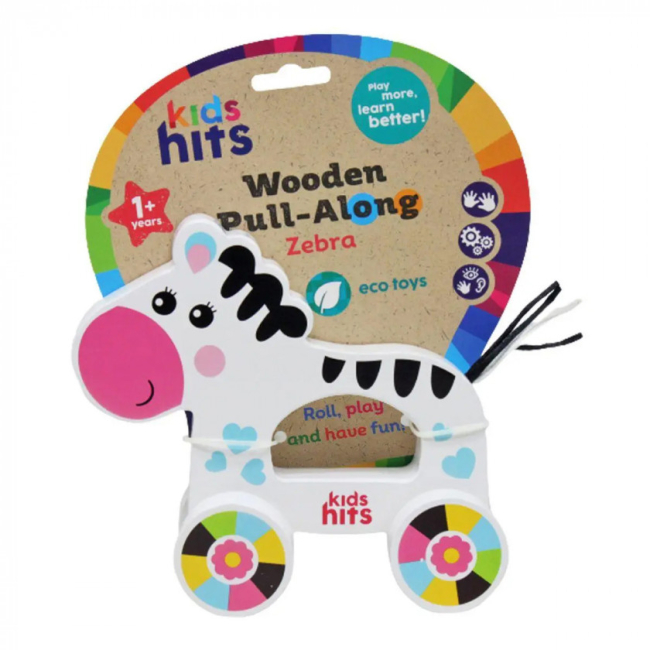 Розвивальні іграшки - Дерев'яна іграшка Kids Hits Зебра (KH20/010)#2