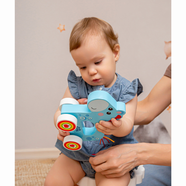 Развивающие игрушки - Деревянная игрушка Kids Hits Лошадка синяя (KH20/011)#5