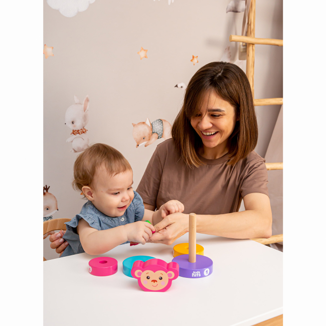 Развивающие игрушки - Деревянная игрушка Kids Hits Обезьянка (KH20/013)#6