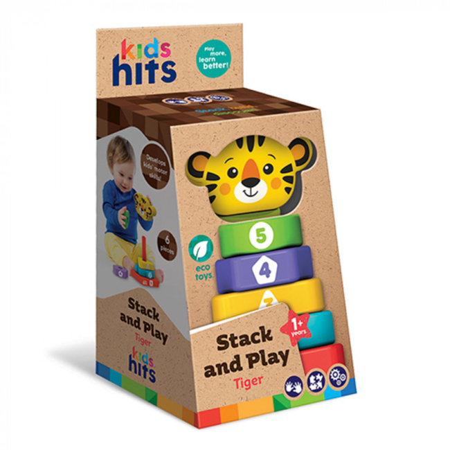 Развивающие игрушки - Деревянная игрушка Kids Hits Тигр (KH20/014)#2
