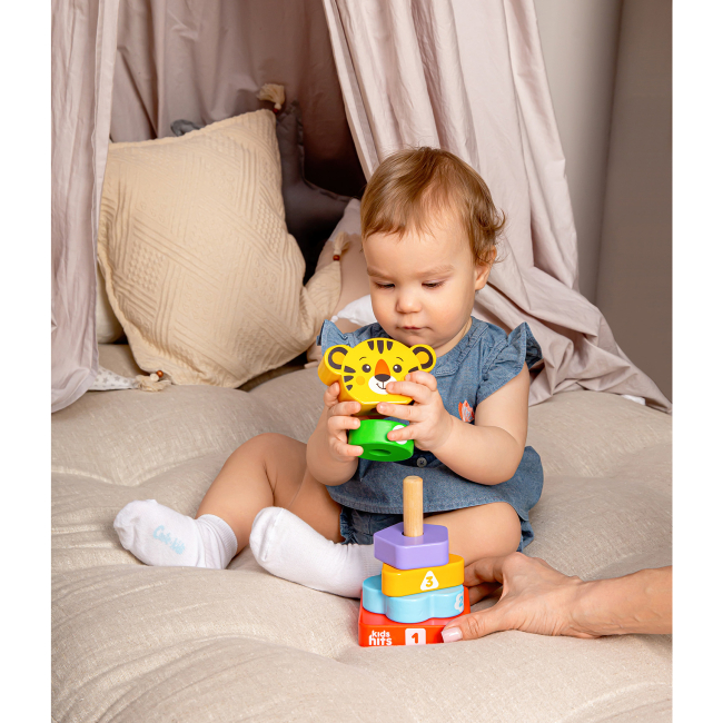 Развивающие игрушки - Деревянная игрушка Kids Hits Тигр (KH20/014)#4