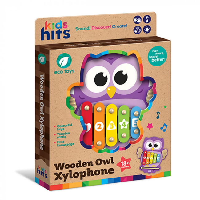 Развивающие игрушки - Деревянная игрушка Kids Hits Совёнок (KH20/019)#2