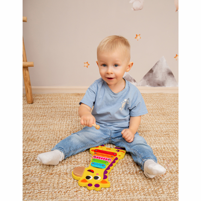 Развивающие игрушки - Деревянная игрушка Kids Hits Жираф 35 см (KH20/020)#3