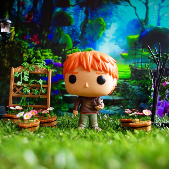 Фигурки персонажей - Фигурка Funko Pop Harry Potter Рон с Коростой (14938-PX-1W9)#4