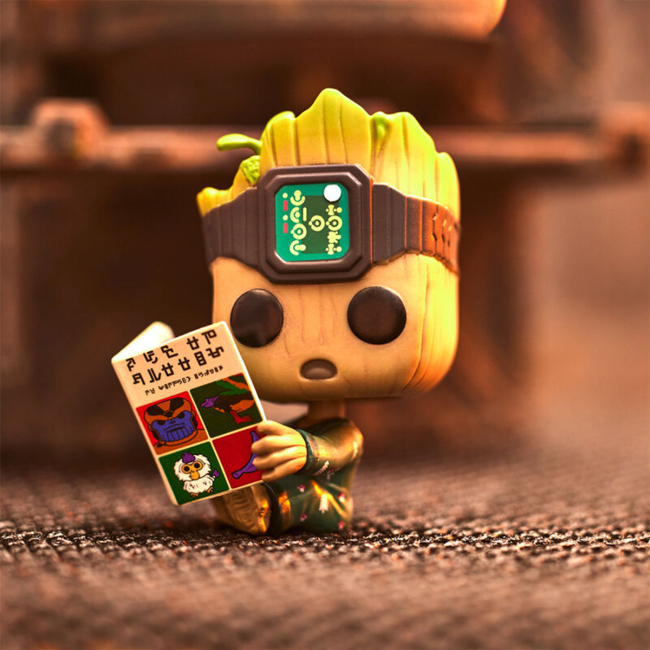Фігурки персонажів - Фігурка-сюрприз Funko Pop Mystery minis Guardians of The Galaxy Я є Ґрут (70656)#4